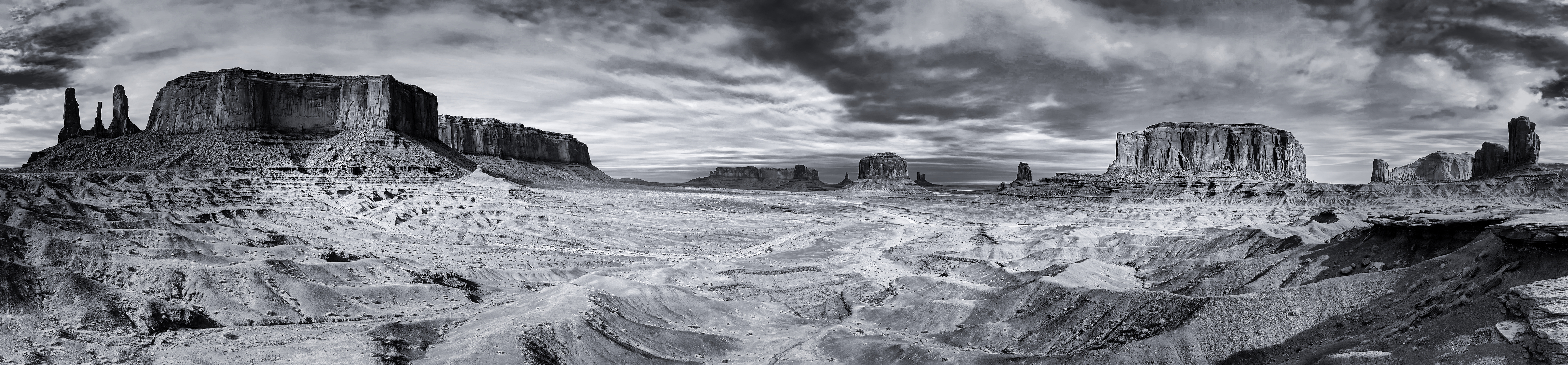 John Ford Overlook (B&W)